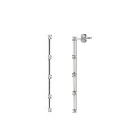 Earrings Idee Preziose dal 1987 Woman in White Gold Diamante IP.OK18B/5D